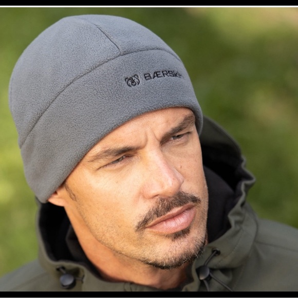 Men's Gray Fleece Hat - Picture 1 of 4